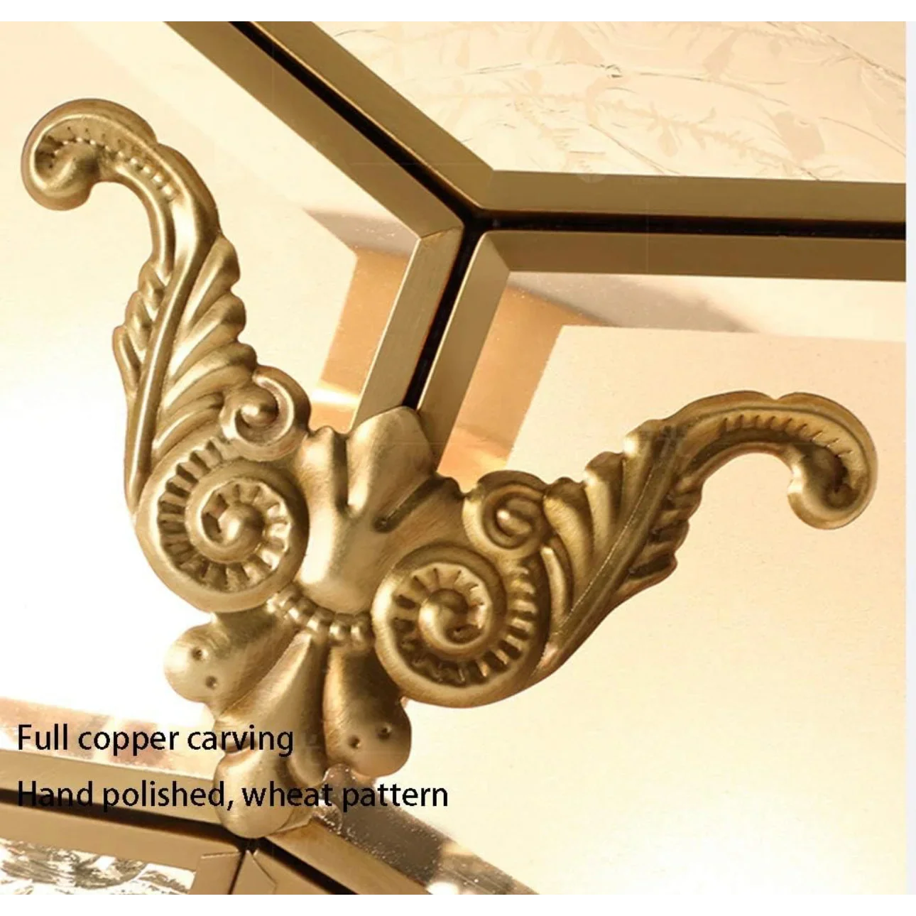 Copper Frosted Glass Ceiling Light 35-45cm | Flush Mount Dome Hallway Bedroom Living & Dining Casalolalights Luxury