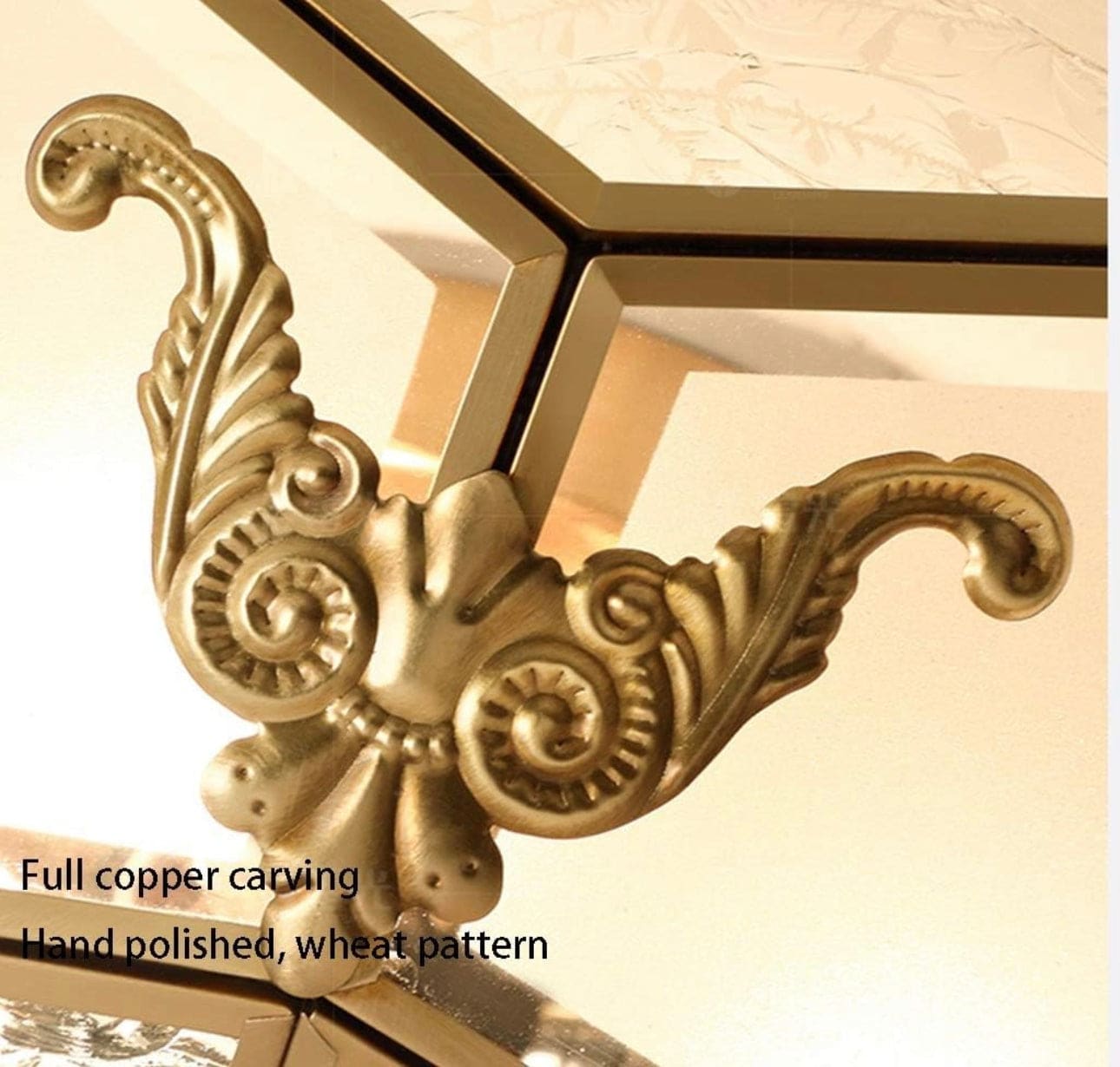 Copper Ceiling Lamps | Low for Living Room | Casalola - Flush Mounts
