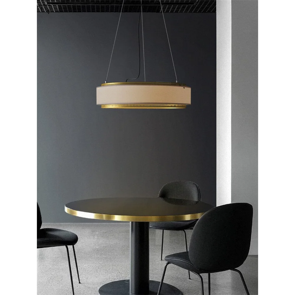 Round Ceiling Light Fixture | Modern Luxe Low Lamp | Casalola