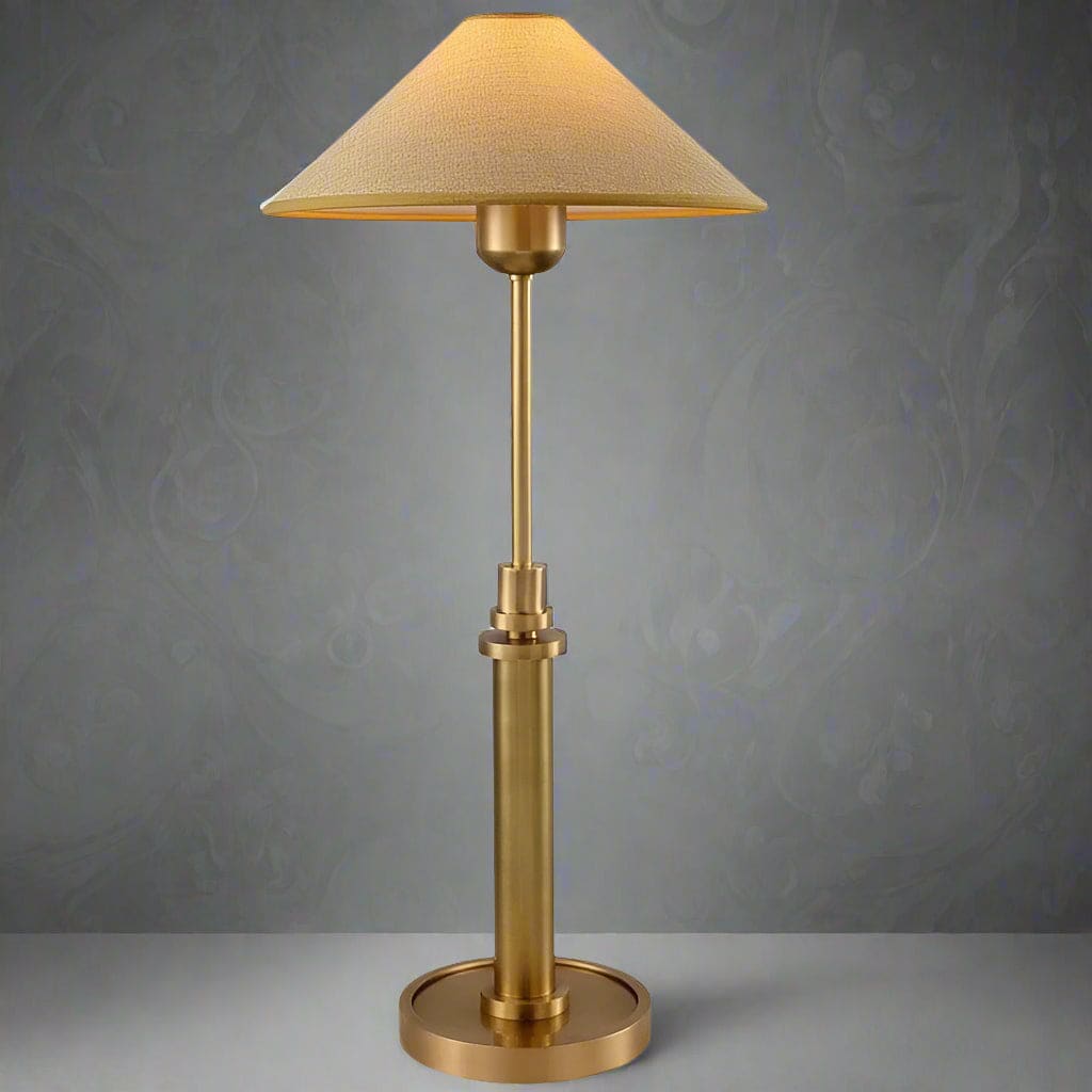 Copper Table Lamp | Modern Luxury Bedside - Lamps