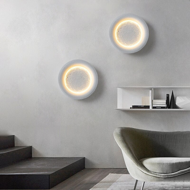 Minimalist Modern Luxe Wall Lamp | Soft Glow | Ideal for Living Room Bedroom Hallway - Sconces
