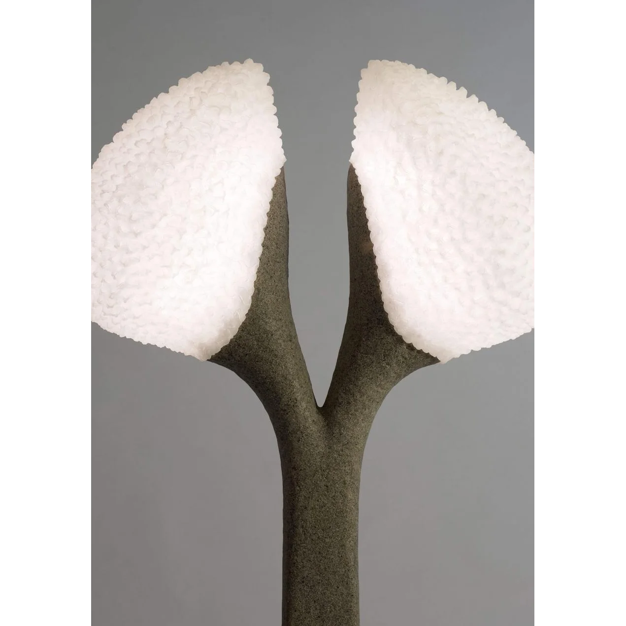 Sculptural Concrete Floor Lamp | Modern Artisanal Lighting - Dark Double Head Casalolalights Luxury Lamps for Interior