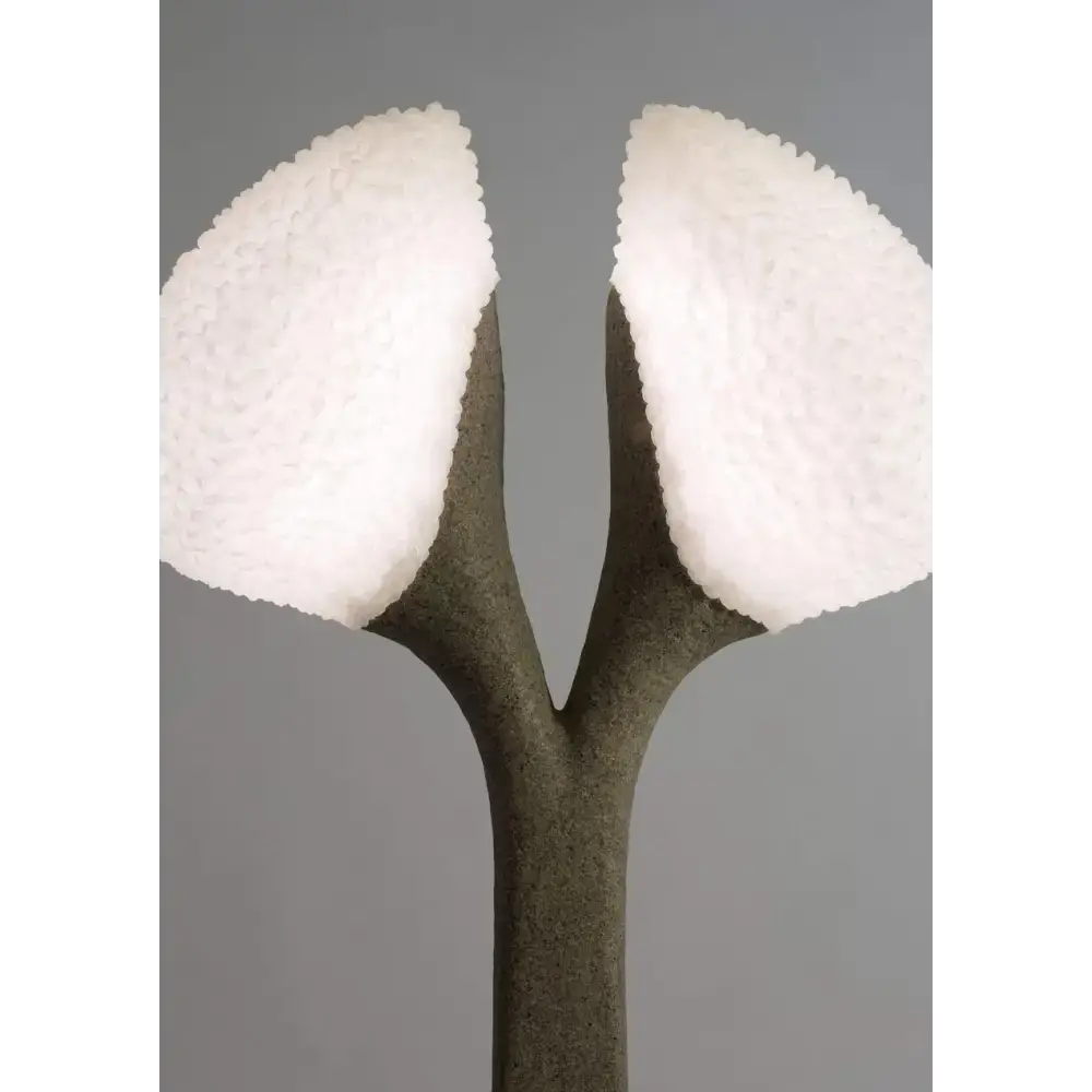 Sculptural Concrete Floor Lamp | Modern Artisanal Lighting - Dark Double Head - Lamps