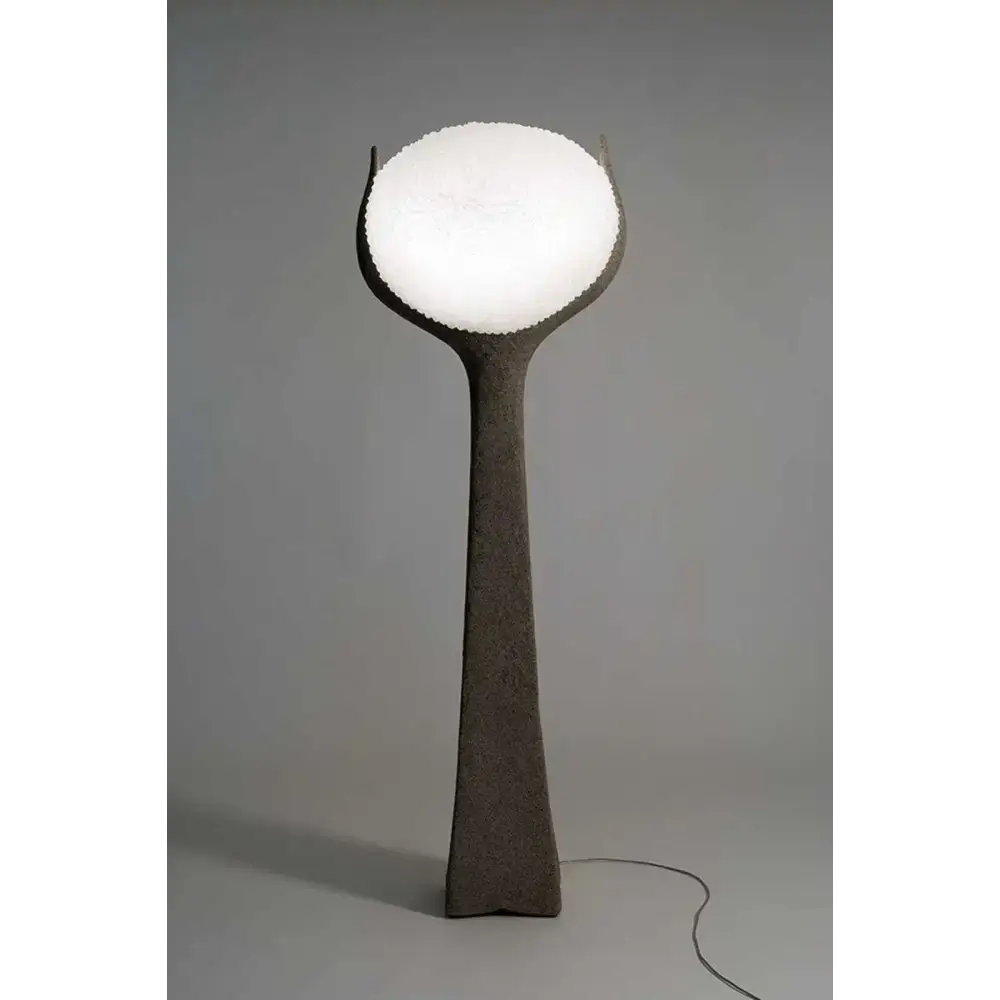 Sculptural Concrete Floor Lamp | Modern Artisanal Lighting - Soma - Lamps