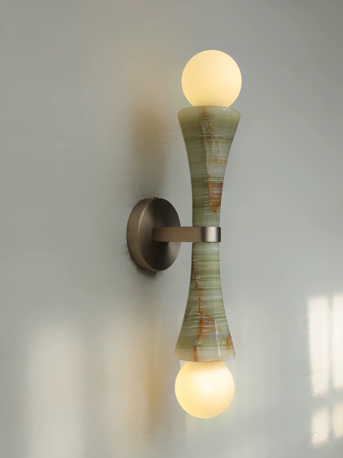 DOUBLE JADE WALL SCONCE | CLJADT34 - Wall Sconces