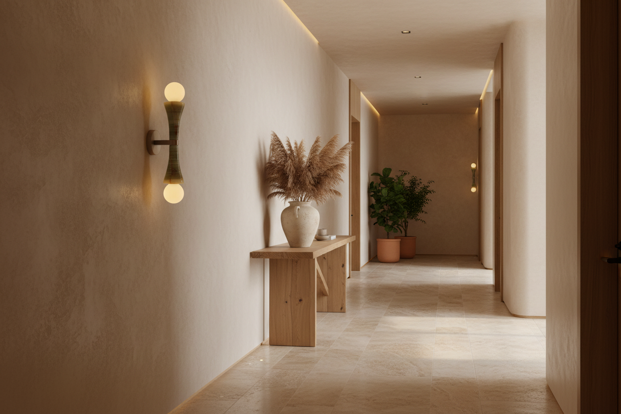 DOUBLE JADE WALL SCONCE | CLJADT34 - Wall Sconces