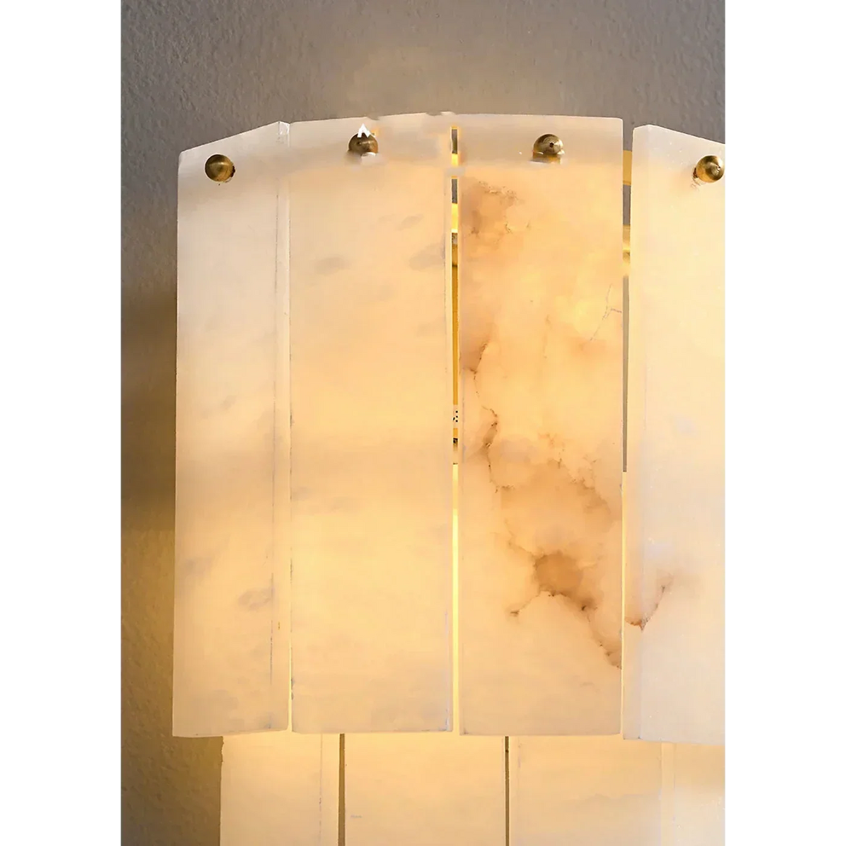 Layered Alabaster Wall Sconce | 2-light Living Room Dining Pair Stepped Stone E12/e14 Casalola Lights Luxury Lamps