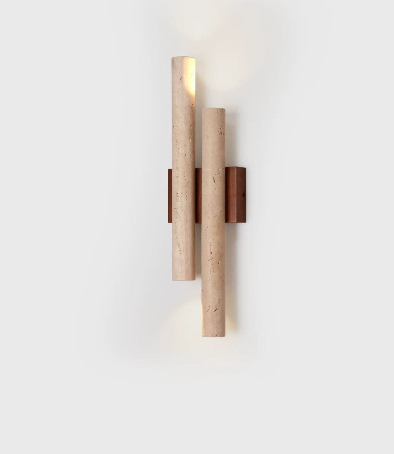 Double Marble Decorative Wall Lamps for Wabi-sabi Interiors - Sconces