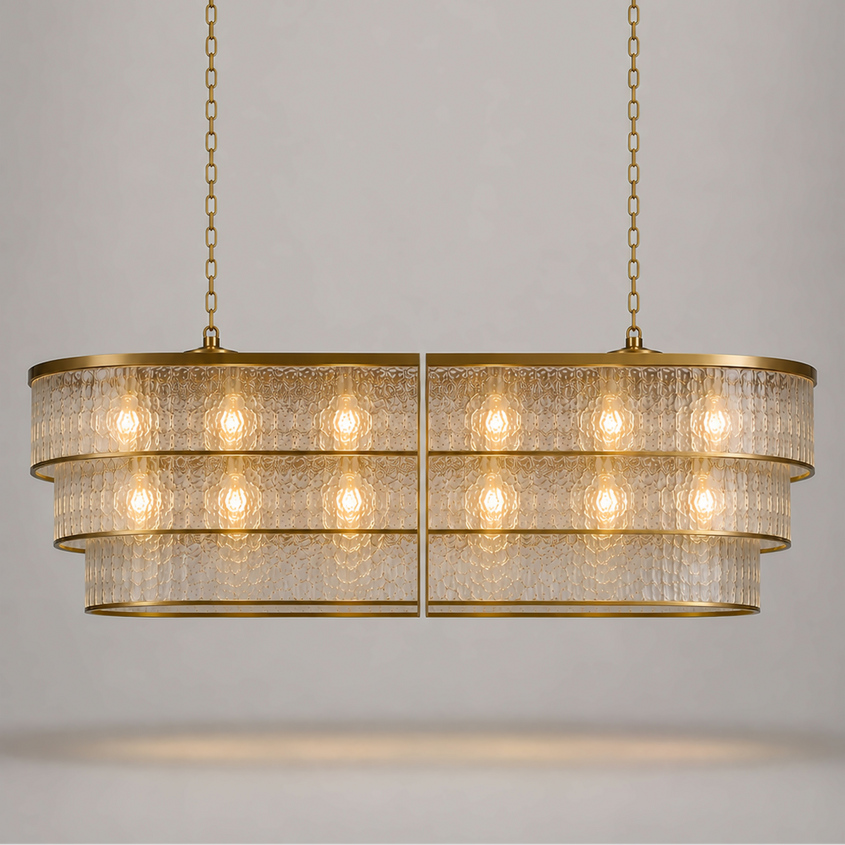 Éclat Frosted Glass Chandelier | Casalola Casalolalights Luxury Lamps for Interior Designers