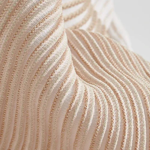 Ecru Knitting Fabric Pendant Lamp for Living Room Bedroom Restaurants