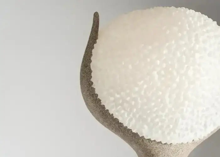 Sculptural Concrete Floor Lamp | Modern Artisanal Lighting - Soma - Lamps