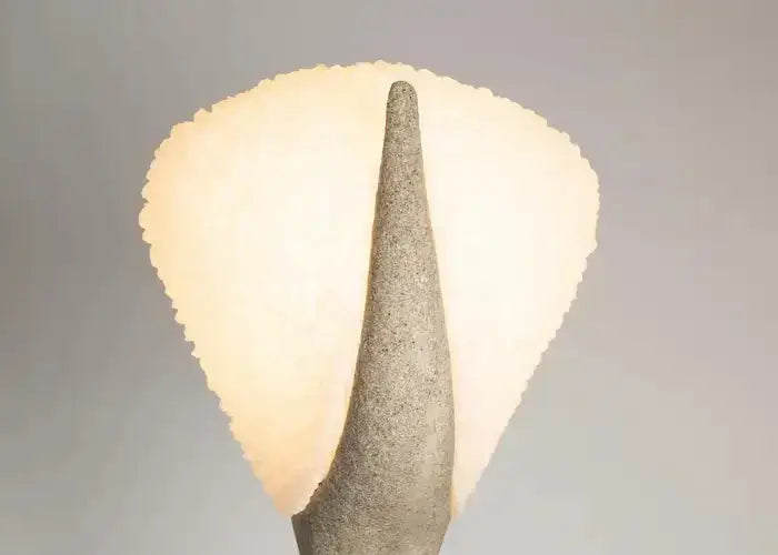 Sculptural Concrete Floor Lamp | Modern Artisanal Lighting - Soma - Lamps