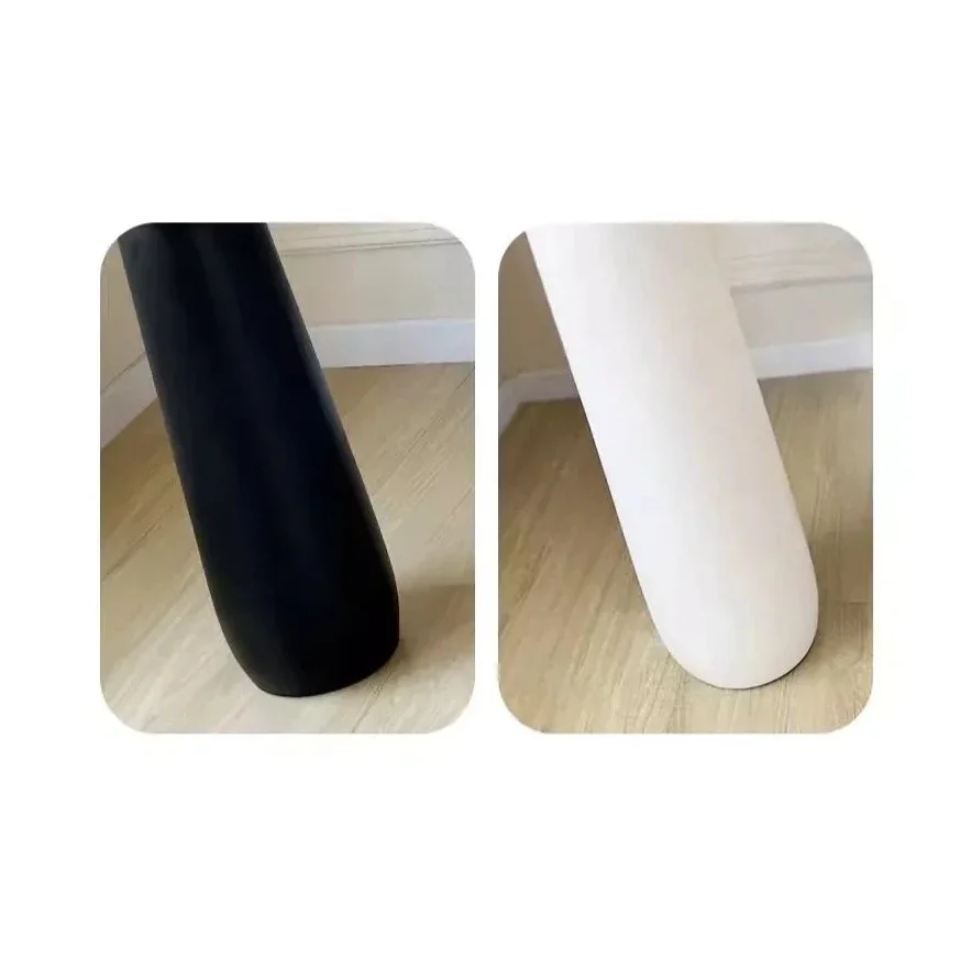 Mushroom Resin Floor Lamp Fabric Shade | 147cm Tall White or Black E26/e27 Dimmable Option Casalola Lights Luxury Lamps