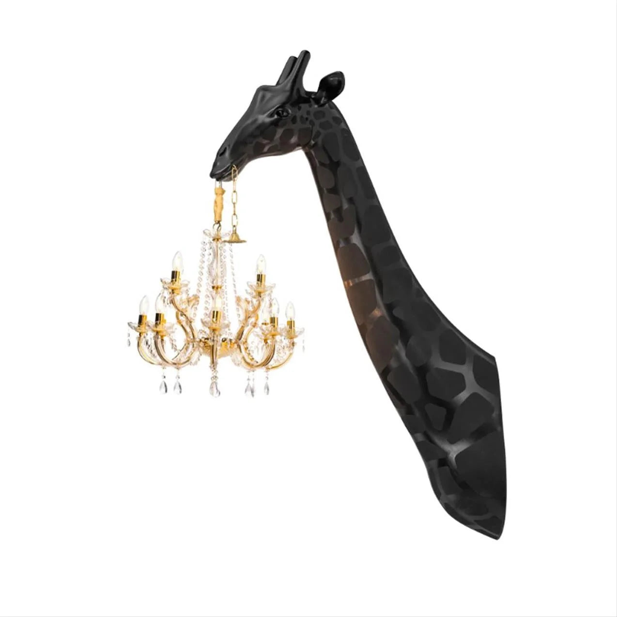Decorative Wall Sconces with Mary Therese Crystal Chandelier | Luxury Giraffe for Elegant Spaces