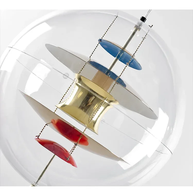 Globe Danish Led Pendant Light | Modern Hanging Lamp for Bedrooms & Living Spaces