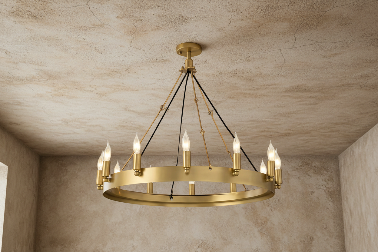Iron Ring Chandelier Led – Dining Room Candle Pendant Casalolalights Luxury Lamps for Interior Designers