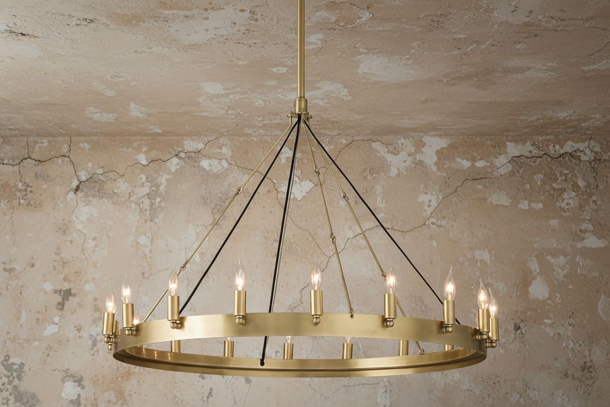 Iron Ring Chandelier Led – Dining Room Candle Pendant Casalolalights Luxury Lamps for Interior Designers