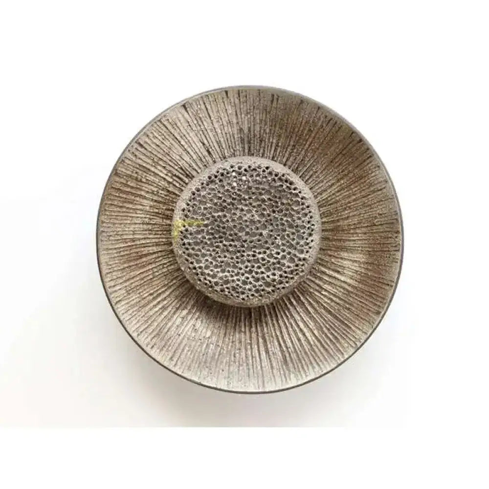 Gold Textured Wall Sconce – Handcrafted for Living Room & Hallway - Sconces