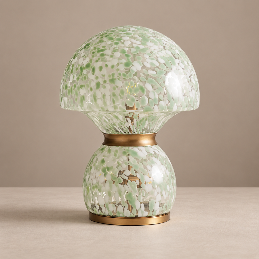 Murano-Style Glass Table Lamp