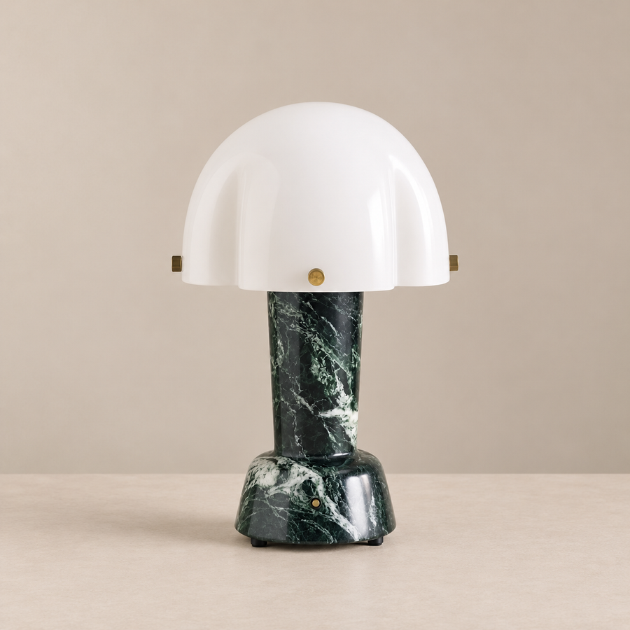 Green Marble Table Lamp