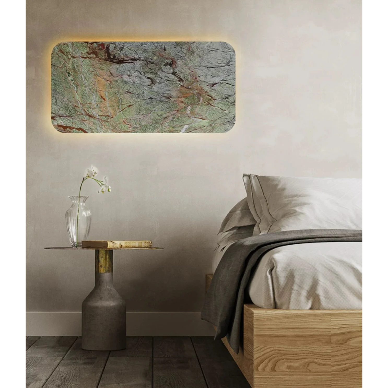 Wall Sconces for Bathroom Decorative Green Marble