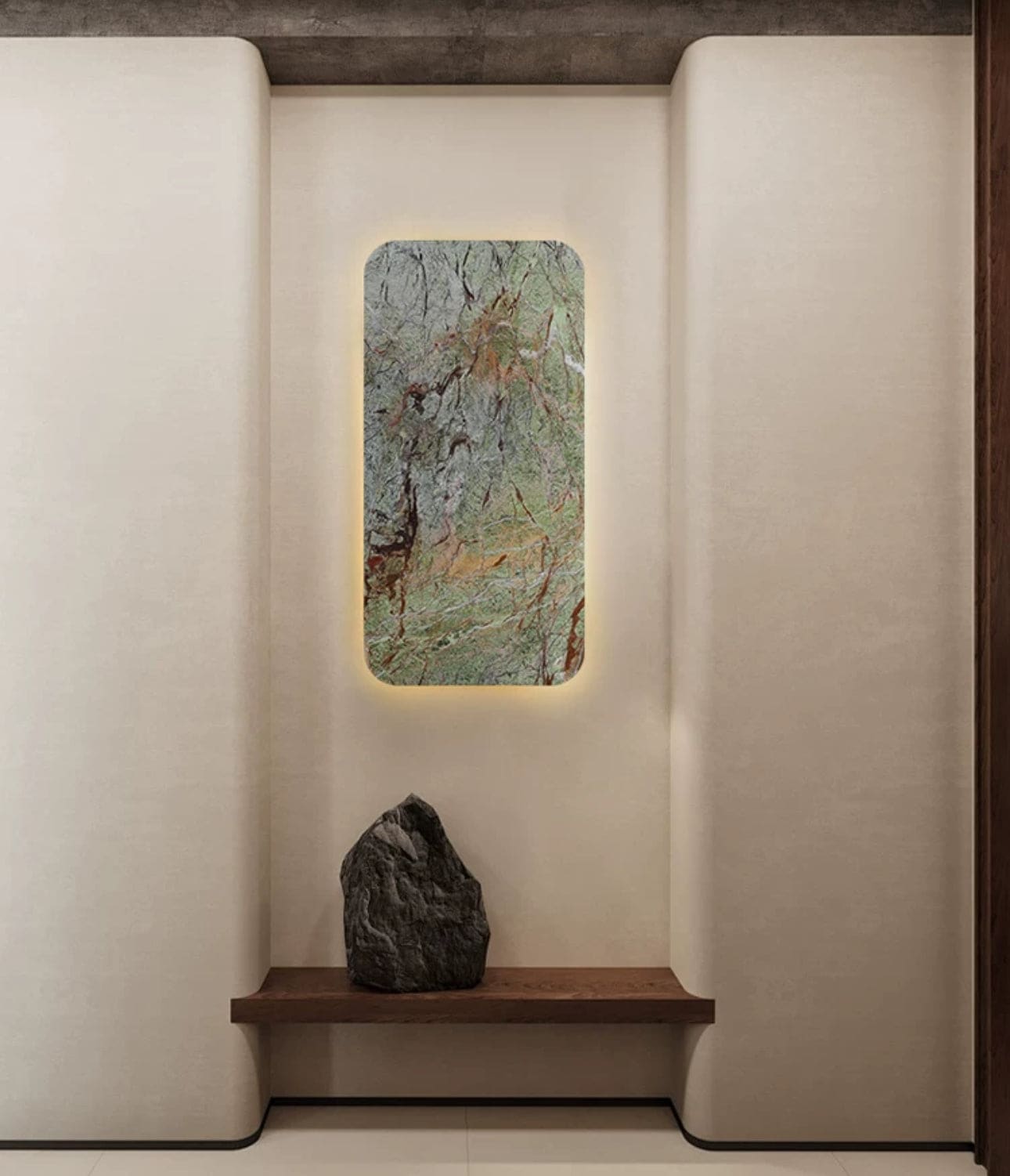 Wall Sconces for Bathroom - Decorative - Green Marble
