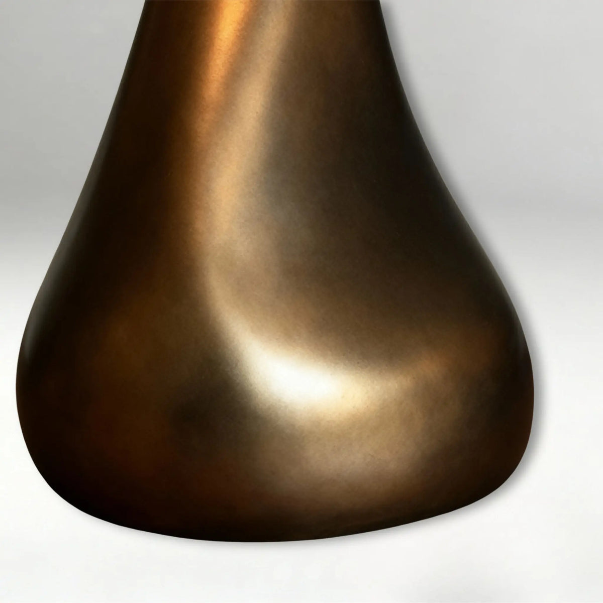 Organic Arch Floor Lamp | 168cm Sculptural Biomorphic Design | Dark Bronze Finish Resin | Avant-garde Reading Light