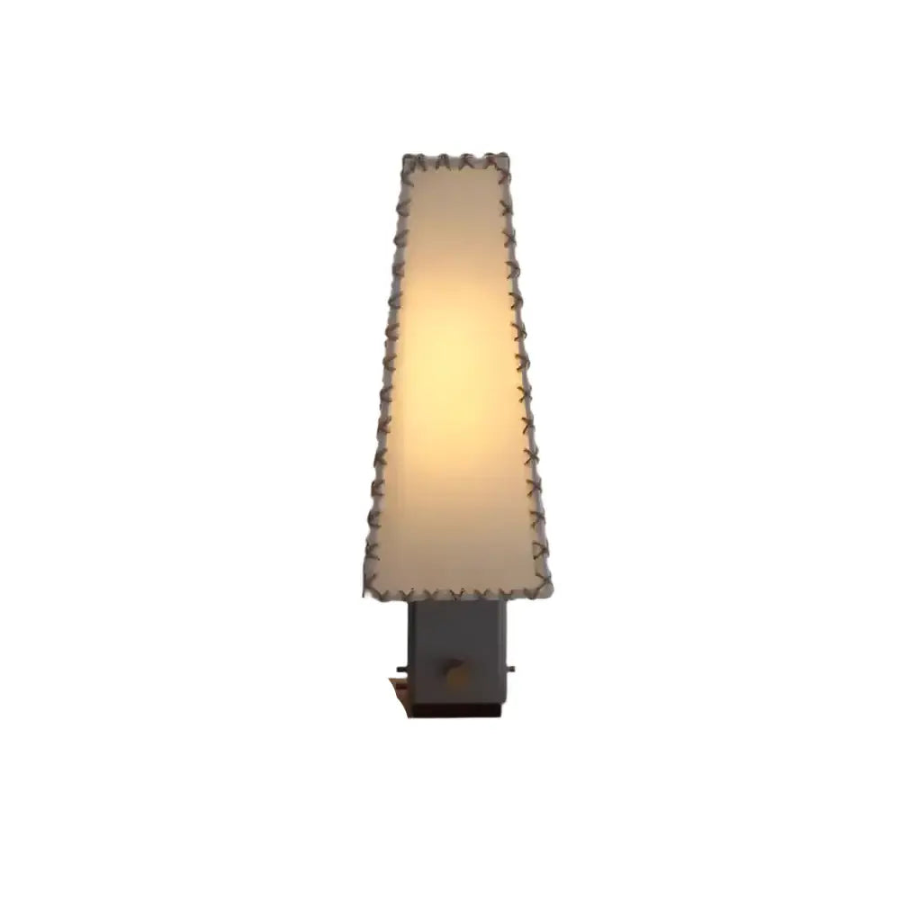 Hand-stitched Fabric Table Lamp | Modern Sculptural Lighting - Lamps