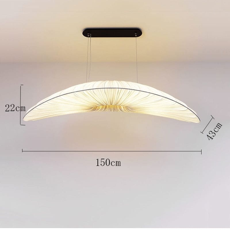 Modern Chandelier Handcrafted White Marine Cloth for Dining Room Living Restaurants | Cl7496303 - Pendant Lamps