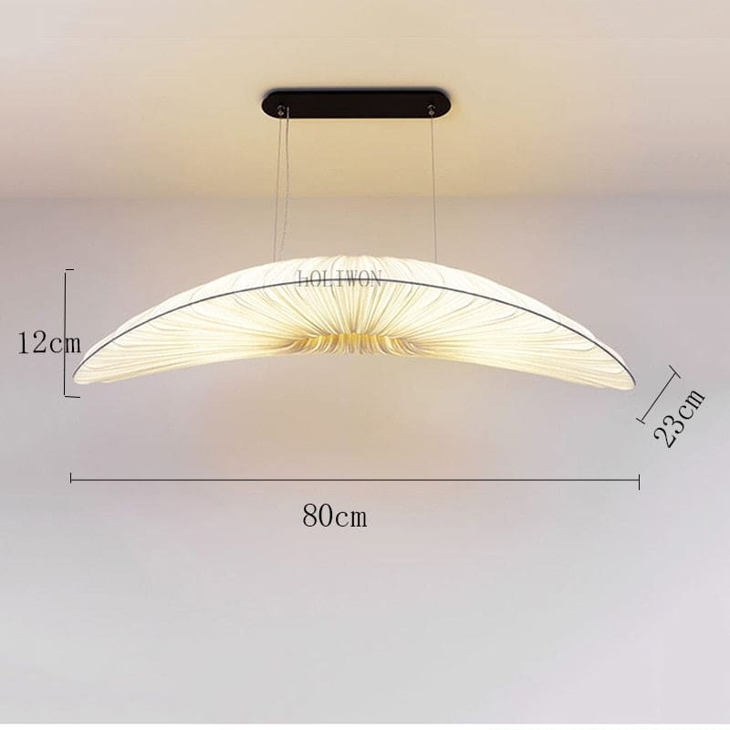 Modern Chandelier Handcrafted White Marine Cloth for Dining Room Living Restaurants | Cl7496303 - Pendant Lamps