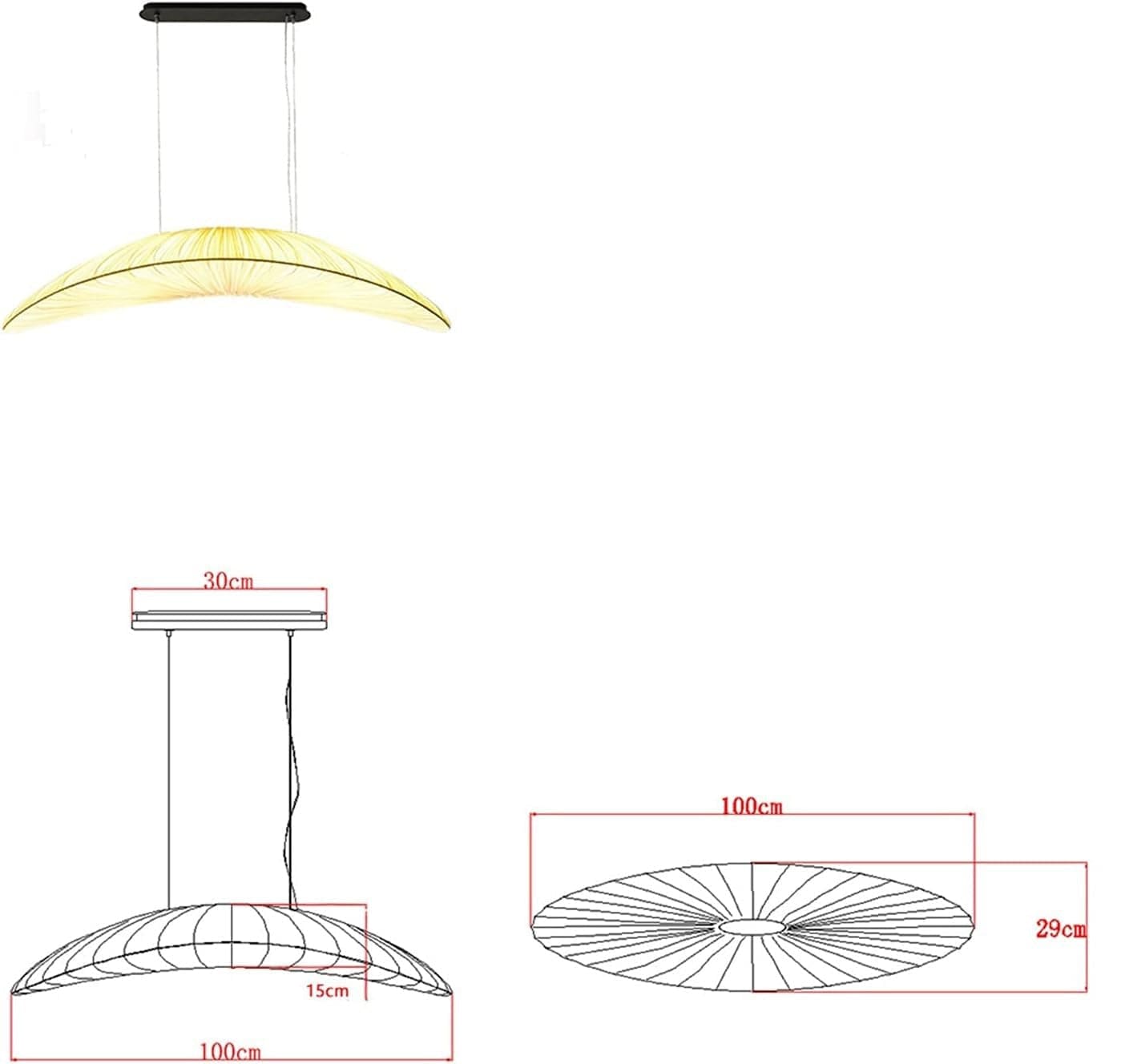 Modern Chandelier Handcrafted White Marine Cloth for Dining Room Living Restaurants | Cl7496303 - Pendant Lamps