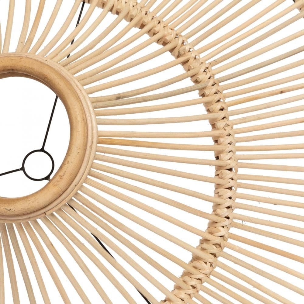 Handcrafted Wicker Pendant Light for Living Room Bedroom Restaurant Bar Lighting - Lamps