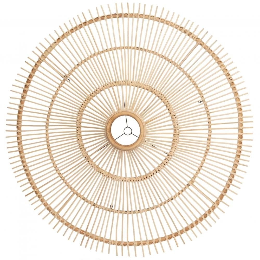Handcrafted Wicker Pendant Light for Living Room Bedroom Restaurant Bar Lighting - Lamps