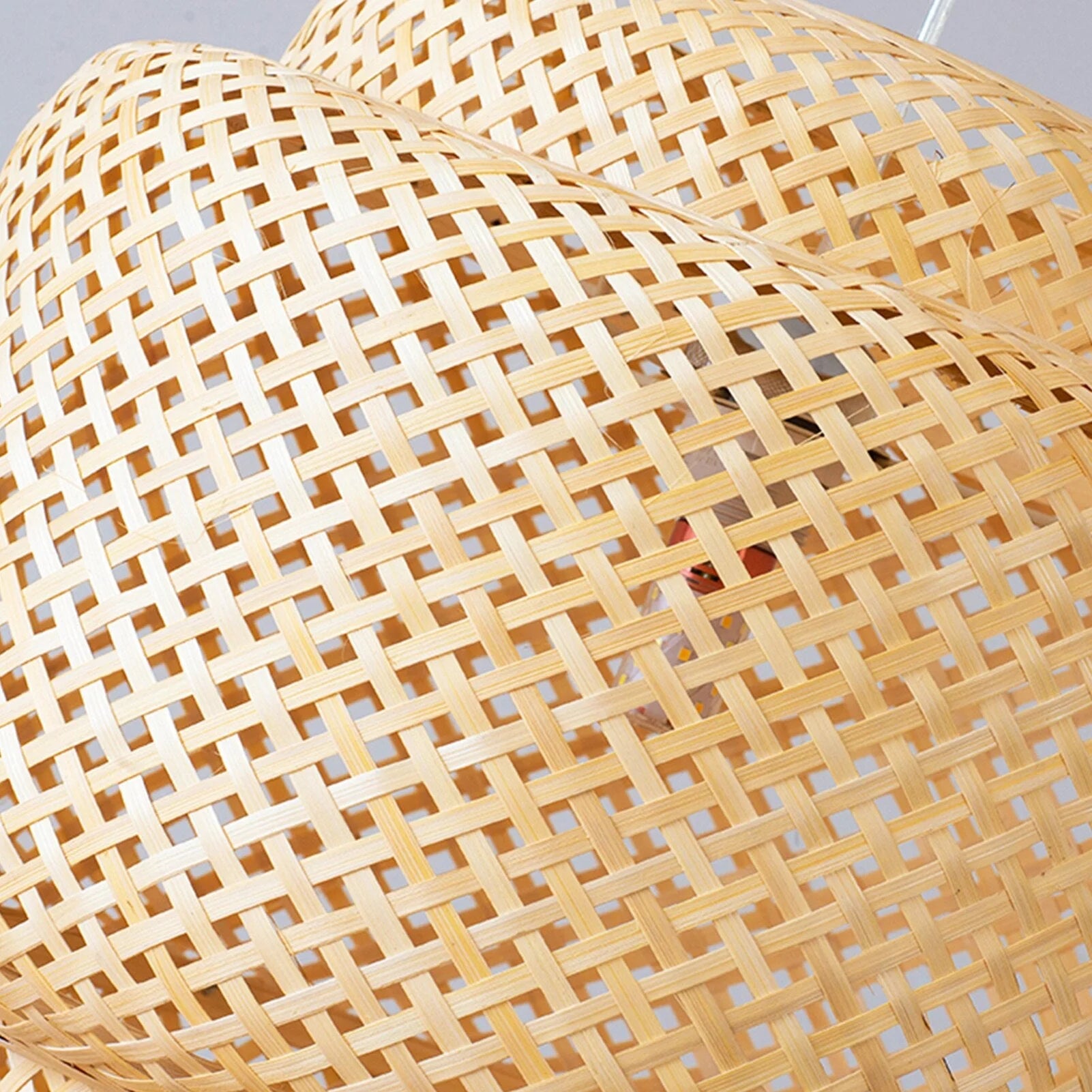 Bamboo Pendant Lighting | Biophilic Japandi Cottagecore Lamp Decor | Handmade Ceiling Casalolalights Luxury Lamps