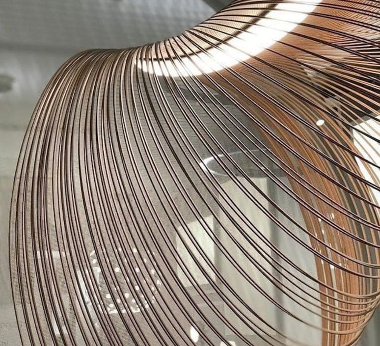 Illan Pendant Lamp - Laser-cut Flexible Plywood Luxury Lighting | Japandi Ceiling Light Fixtures - Lamps