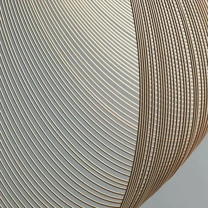 Illan Pendant Lamp - Laser-cut Flexible Plywood Luxury Lighting | Japandi Ceiling Light Fixtures - Lamps