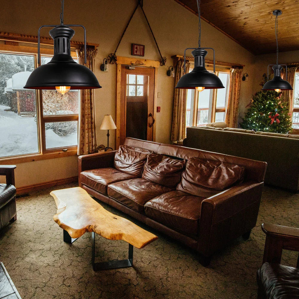 Industrial Pendant Lights Metal Single Lamps for Loft Bar Restaurants Lounges