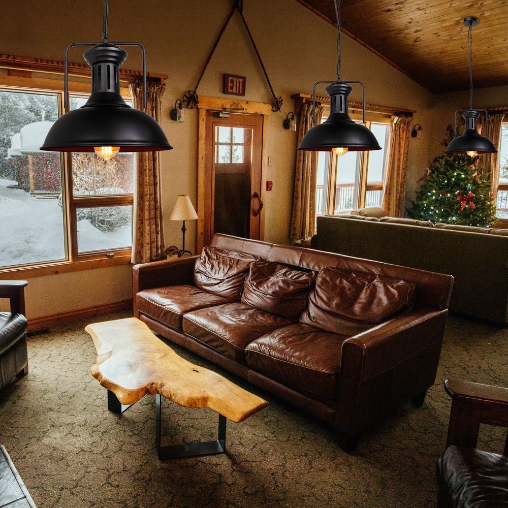 Industrial Pendant Lights Metal Single Lamps for Loft Bar Restaurants Lounges - Lamps