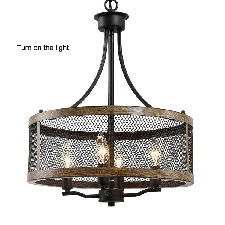 Industrial Retro Ceiling Lamp for Hallway Stairs Living Room - Chandeliers