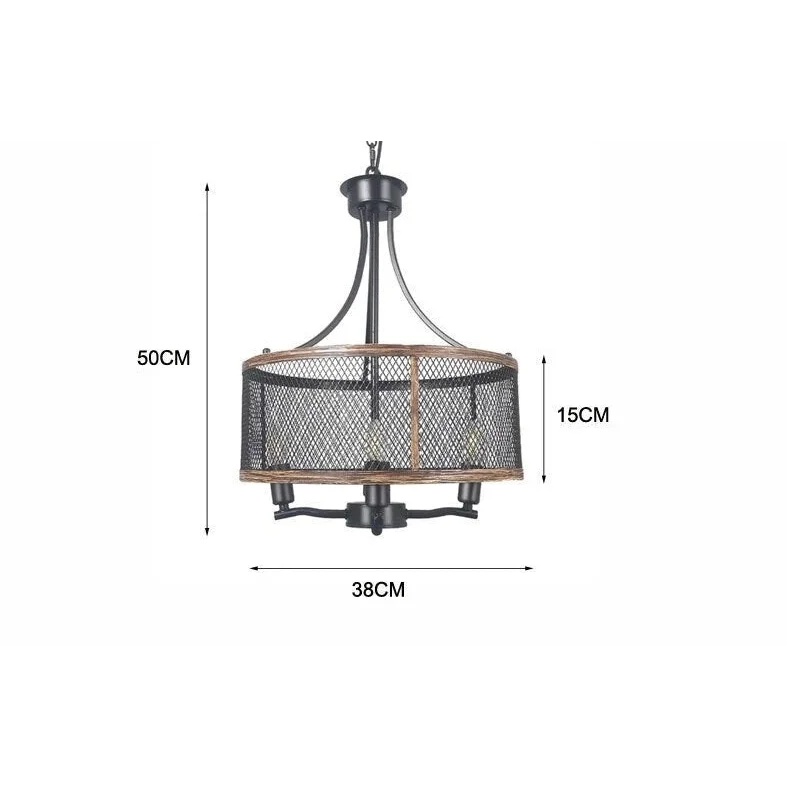 Industrial Retro Ceiling Lamp for Hallway Stairs Living Room