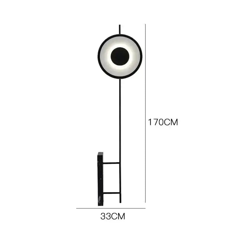 Modern Floor Lamp | Featuring Iron & Marble | for Living Room - Lamps