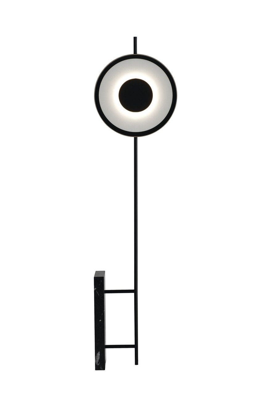 Modern Floor Lamp | Featuring Iron & Marble | for Living Room - Lamps
