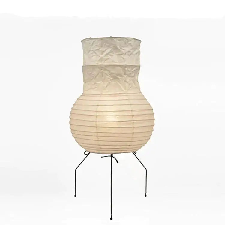 Japanese Rice Paper Floor Lamp | Noguchi-inspired Modern Design | Ideal for Bedroom & Living Room - Lamps