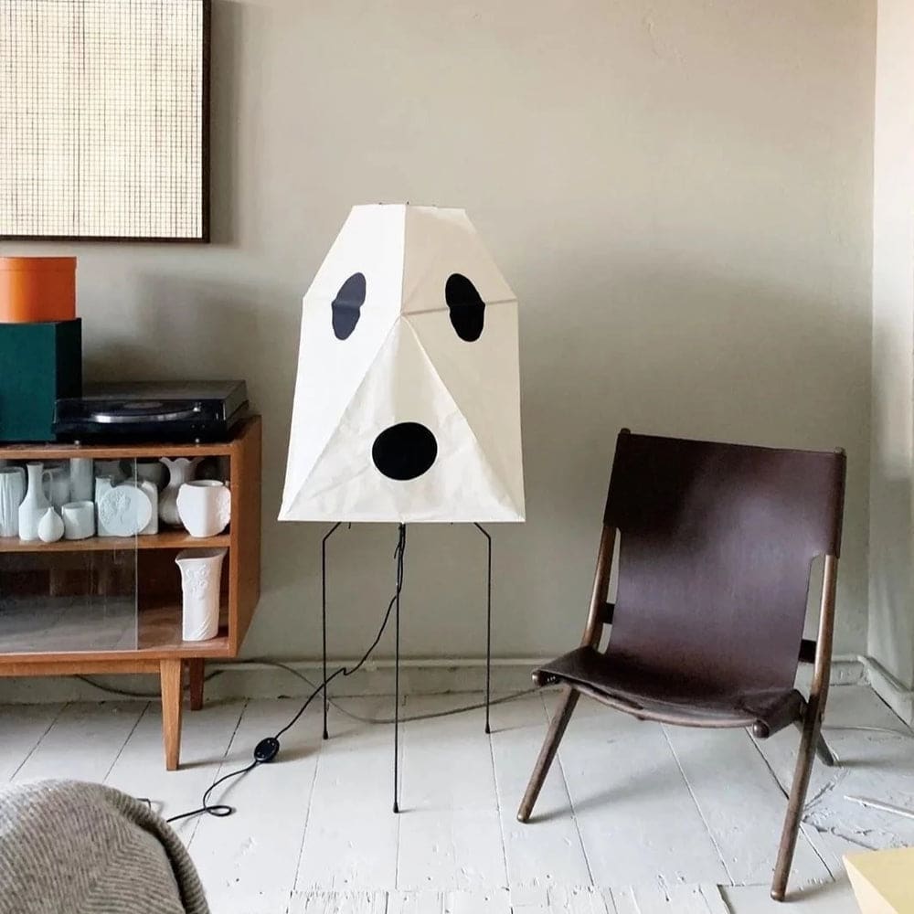 Akari Uf3-q Japandi Floor Lamp – Modern Minimalist Lighting for Living Rooms and Bedrooms - Lamps