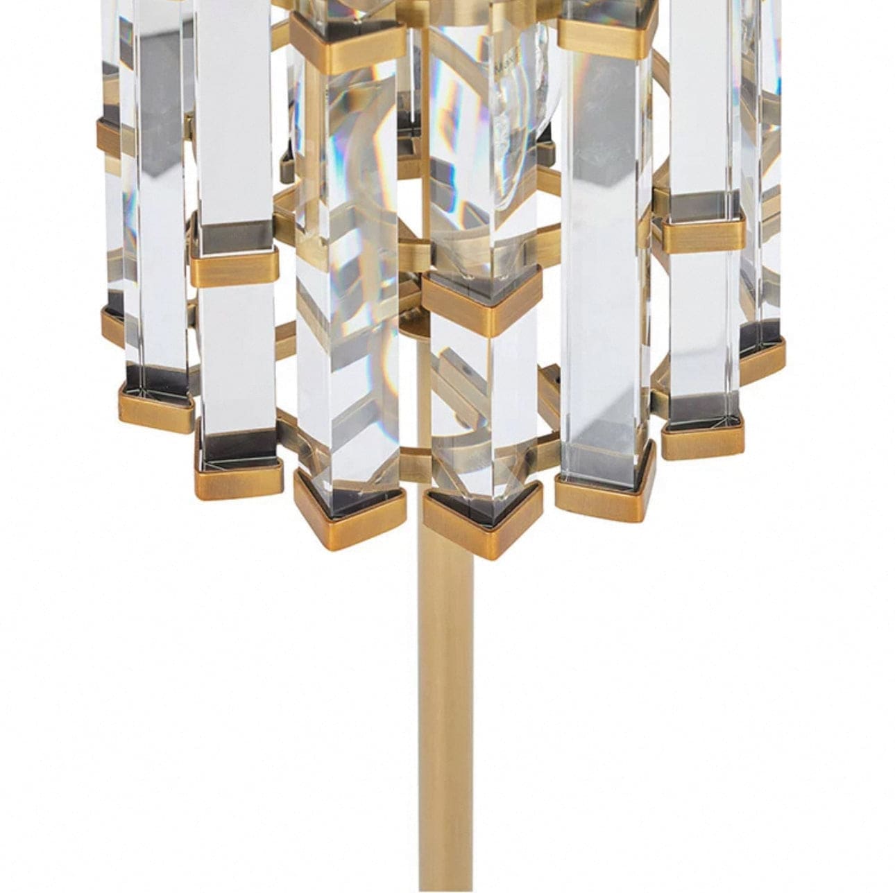 Shop for Floor Lamps - Mid Century Modern - K9 Crystal Rod