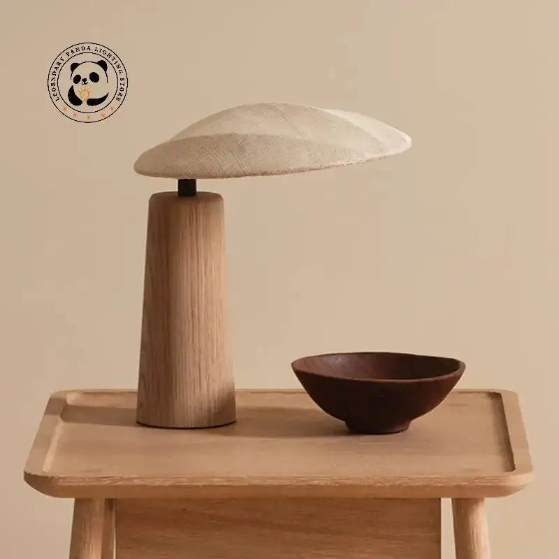 Japandi Table Lamp – Modern Minimalist Desk Lighting for Bedrooms and Living Rooms - Lamps