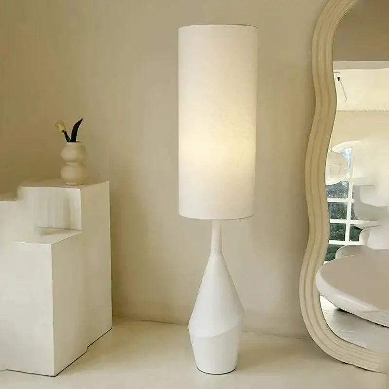 White Modern Minimalism Floor Lamp for Living Room Bedroom - Lamps