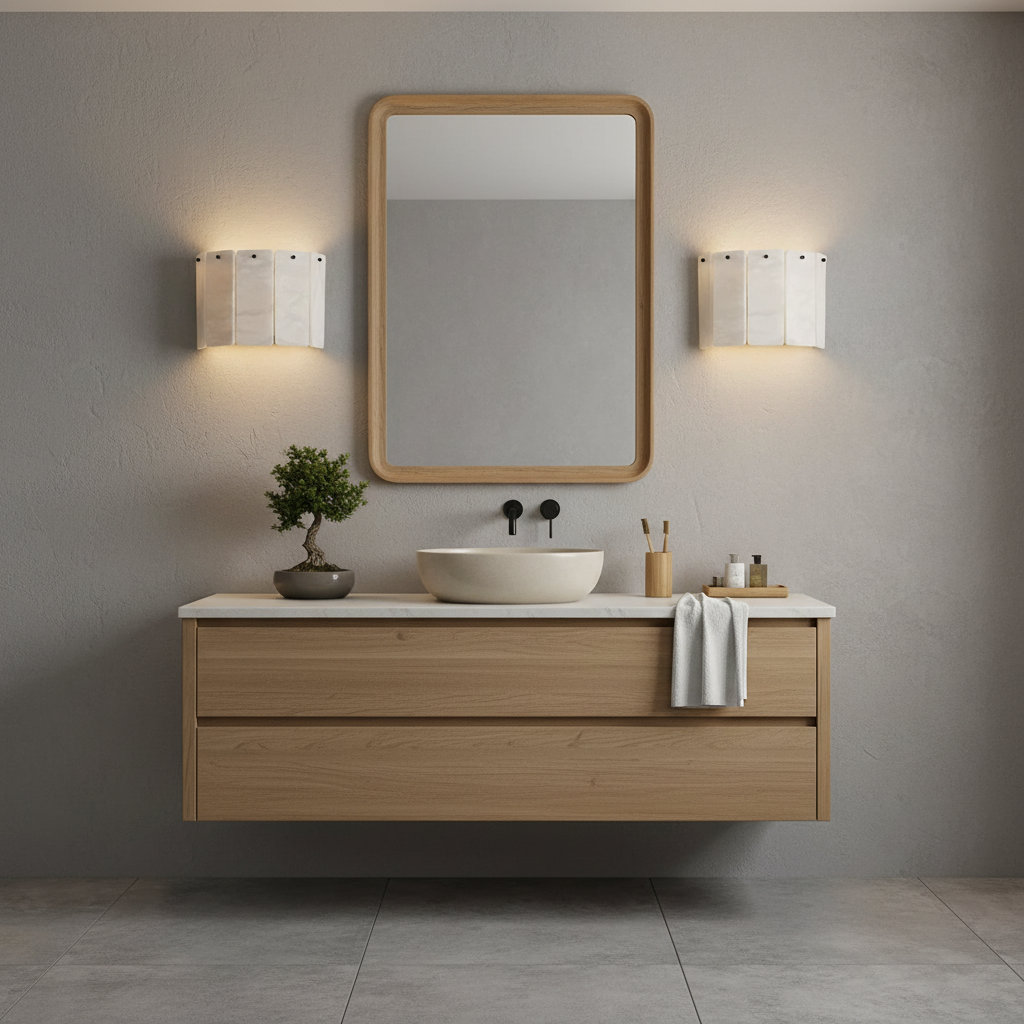 Alabaster Wall Light for Hallway Living Room & Bedroom – Modern Sculptural Sconce Casalolalights Luxury Lamps Interior