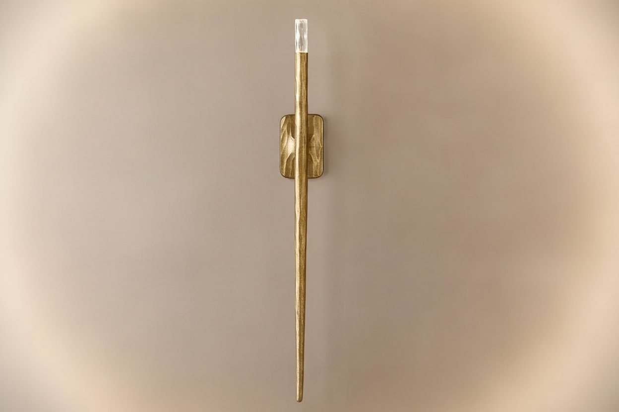 Modern Linear Copper Wall Sconce for Entryway Bedroom & Living Room Casalolalights Luxury Lamps Interior Designers