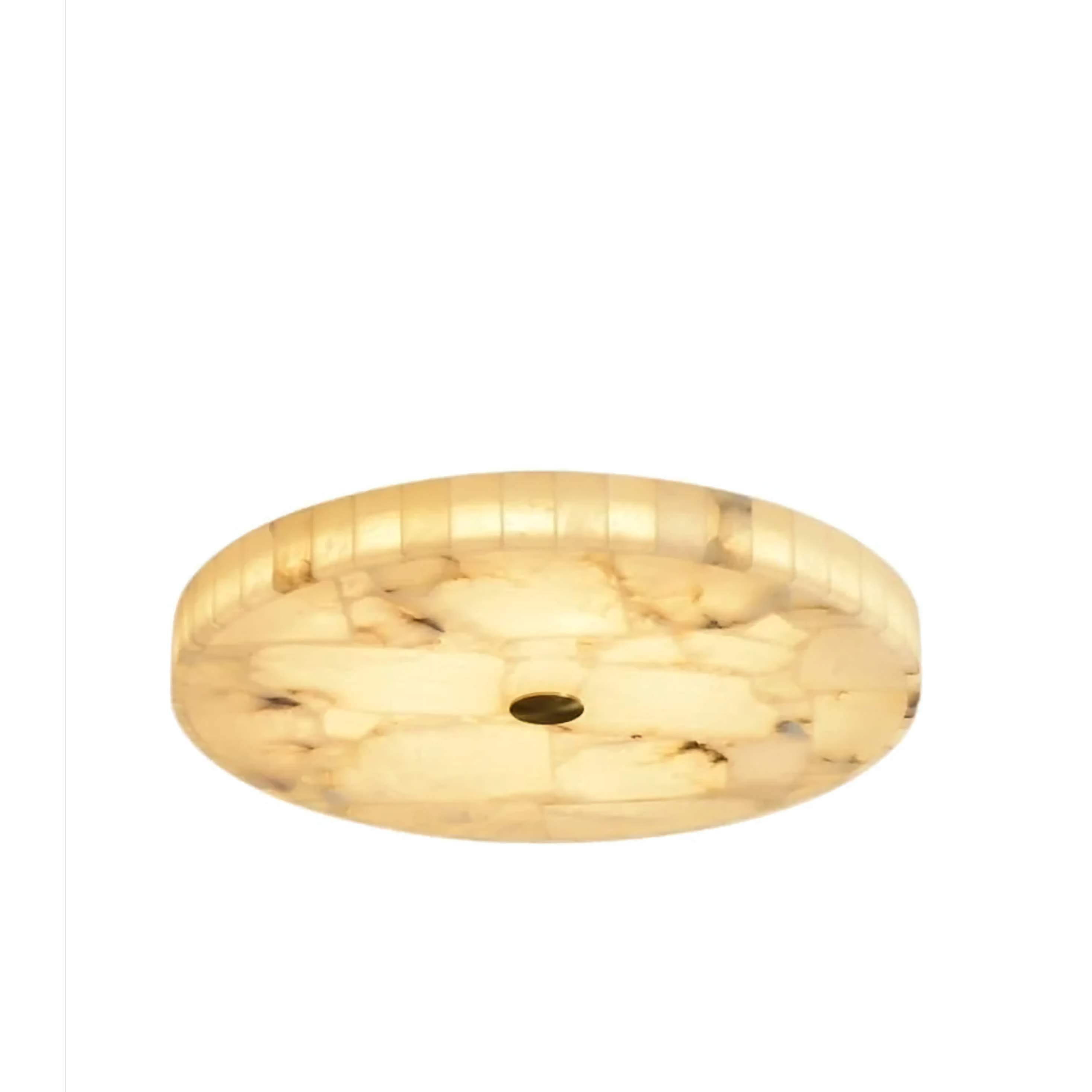 Luminous Marble Ceiling Light for Contemporary Living Room Bedroom